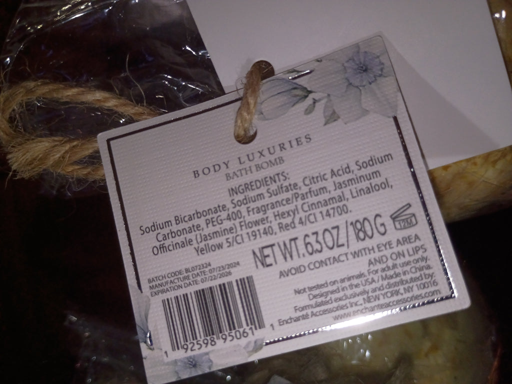 Body Luxuries - Jasmine bath bomb