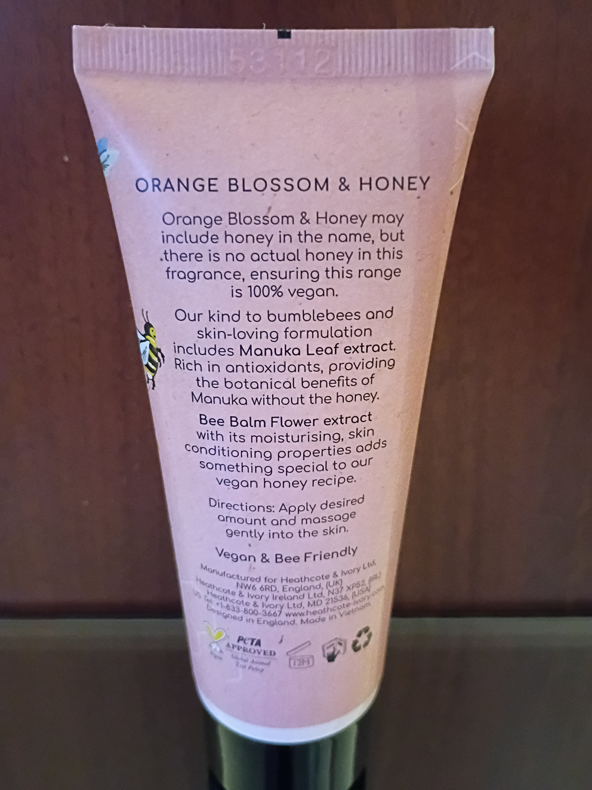 HEATHCOTE&IVORY - Busy Bees vegan honey body cream