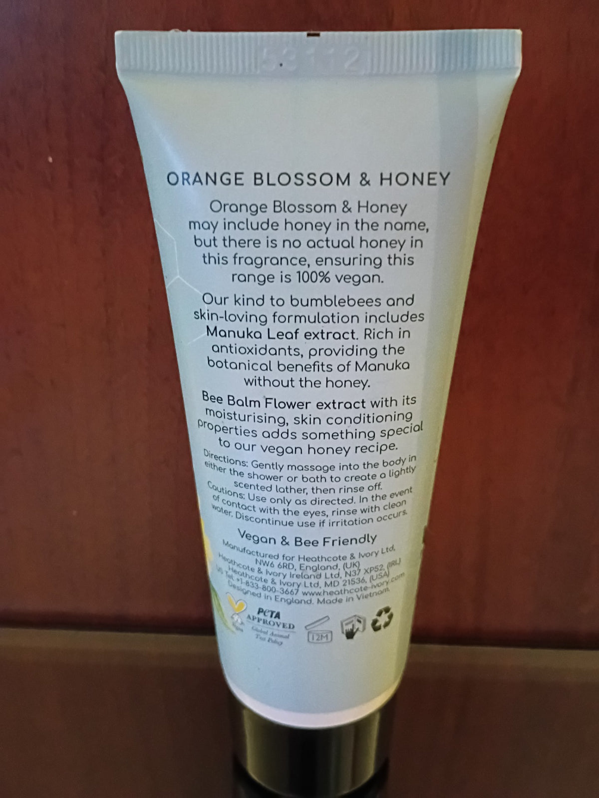 HEATHCOTE&amp;IVORY - busy bees vegan honey body wash