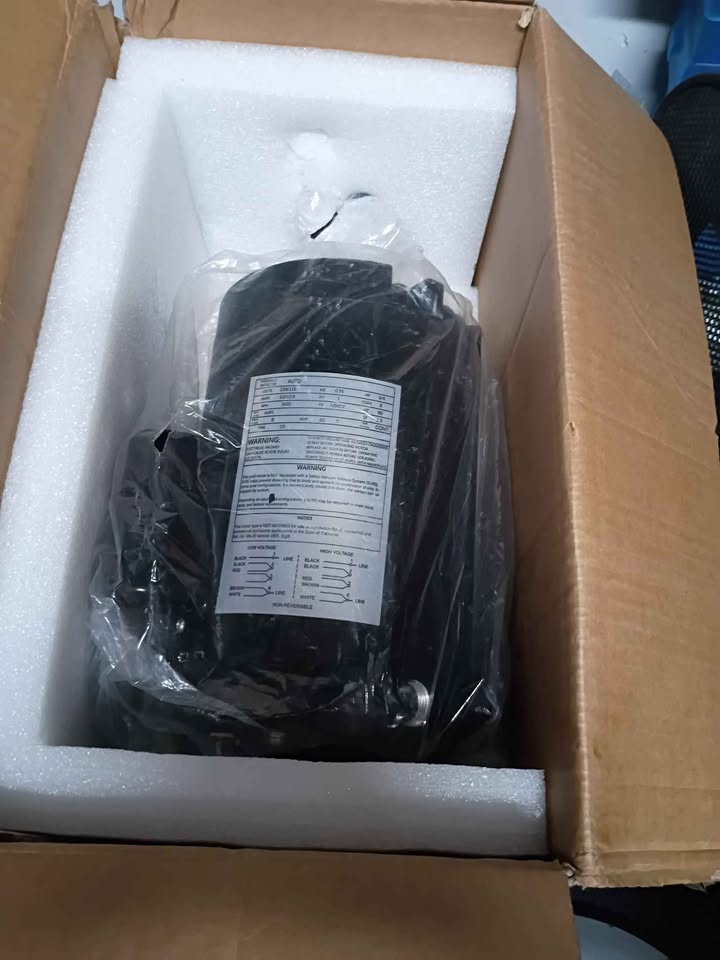 LAWETA 3/4 HP Pool Booster Pump Motor