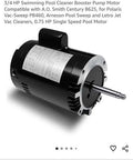 LAWETA 3/4 HP Pool Booster Pump Motor